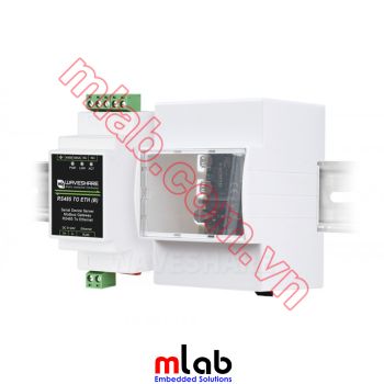 Vỏ hộp DIN Rail ABS dành cho Raspberry Pi 4 Model B