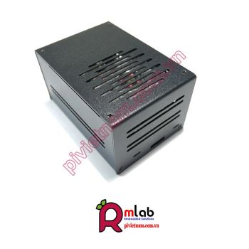 Firm Metal Case for Raspberry Pi 4, with Low-Profile ICE Tower Cooling Fan
