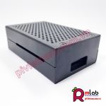 Vỏ hộp nhôm có quạt tản nhiệt SP28 dành cho Raspberry Pi 4 Model B (Màu Đen)