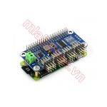 Servo Driver HAT (B) for Raspberry Pi, 16-Channel, 12-bit, I2C