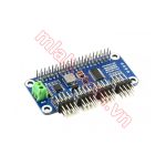 Servo Driver HAT (B) for Raspberry Pi, 16-Channel, 12-bit, I2C