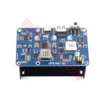 UPS HAT (E) dành cho Raspberry Pi, hỗ trợ 4 cell PIN Li 21700, hỗ trợ sạc nhanh, đầu ra 5V 6A