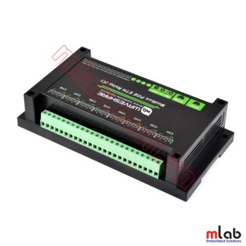 Bộ IO Công nghiệp 8-ch (C), 8 DI + 8 DO Relay, Dual Ethernet Port, Modbus RTU/Modbus TCP Protocol, PoE Power Supply