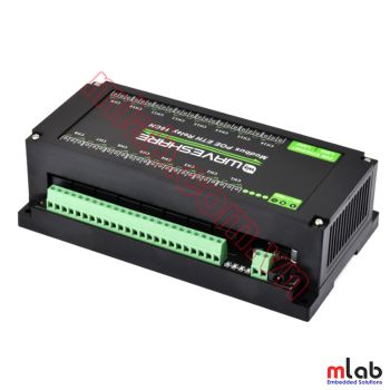 16-Ch Ethernet Relay Module, Modbus RTU / Modbus TCP Protocol, Ethernet Port Communication, Supports PoE Power Supply, With Various Isolation And Protection Circuits