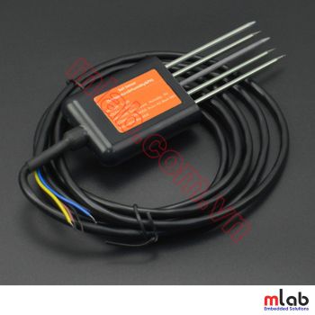 Cảm biến đo Nhiệt độ, Độ ẩm và pH của đất, MODBUS-RTU RS485, IP68, 5-30V