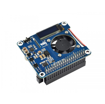 Power over Ethernet HAT (B) for Raspberry Pi 3B+/4B and 802.3af PoE network
