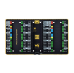 Dual GPIO Expander for Raspberry Pi Pico, Two Sets of Male Headers