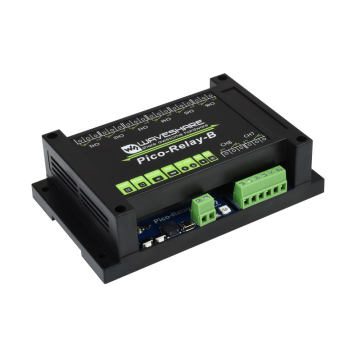Industrial 8-Channel Relay Module for Raspberry Pi Pico, Multi Protection