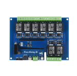 Industrial 8-Channel Relay Module for Raspberry Pi Pico, Multi Protection