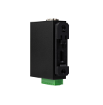 Rail-Mount Serial Server, RS232/485/422 to RJ45 Ethernet Module, TCP/IP to serial, POE Function Optional