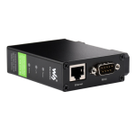 Rail-Mount Serial Server, RS232/485/422 to RJ45 Ethernet Module, TCP/IP to serial, POE Function Optional