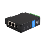 2-Ch RS485 to RJ45 Ethernet Serial Server, Dual channels RS485 independent operation, Dual Ethernet Ports