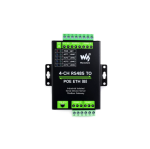 4-Ch RS485 to RJ45 Ethernet Serial Server, 4 Channels RS485 Independent Operation, Rail-mount Industrial Isolated Serial Module