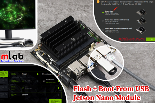 Hướng dẫn Flash + Boot From USB Jetson Nano Module
