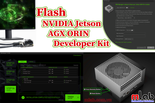 Flash NVIDIA Jetson AGX ORIN Developer Kit